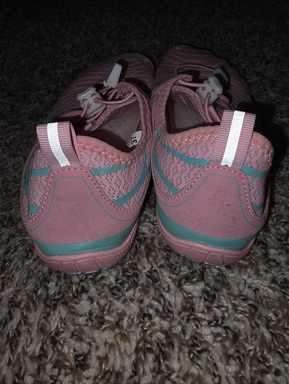 HF Pink & Turquoise Water-Ready Slip-On Sneakers EU 37 / US 7 - Picture 11 of 14